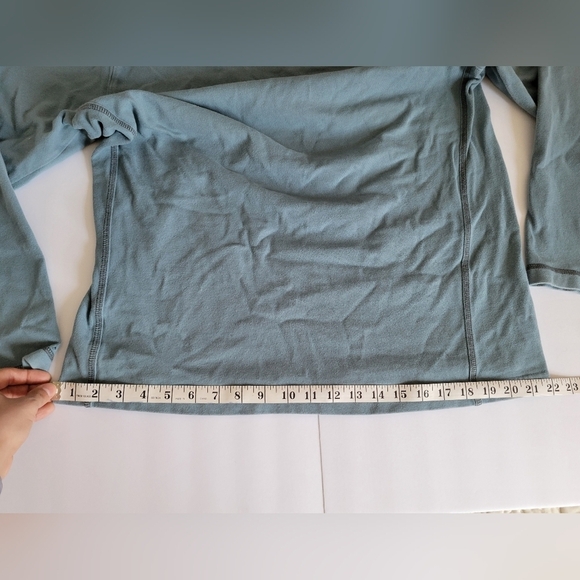 Columbia Sportswear Teal Colored Long Sleeve Crewneck Pullover Sweater - Picture 10 of 12